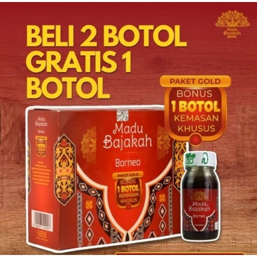 

MADU BAJAKAH BORNEO HERBAL PAKET GOLD BELI 2 BOTOL GRATIS 1 BOTOL KEMASAN KHUSUS Ampuh Atasi Kanker & Tumor, Kista, Benjolan