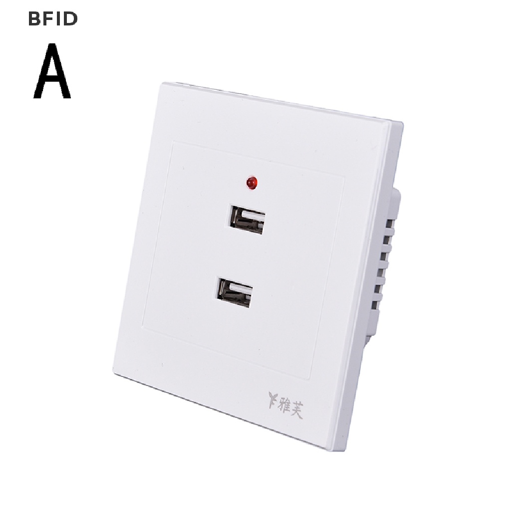 [BFID] 2per3 /4 /6 USB Port Stopkontak Charger Dinding Panel Plat Soket Stopkontak AC [ID]