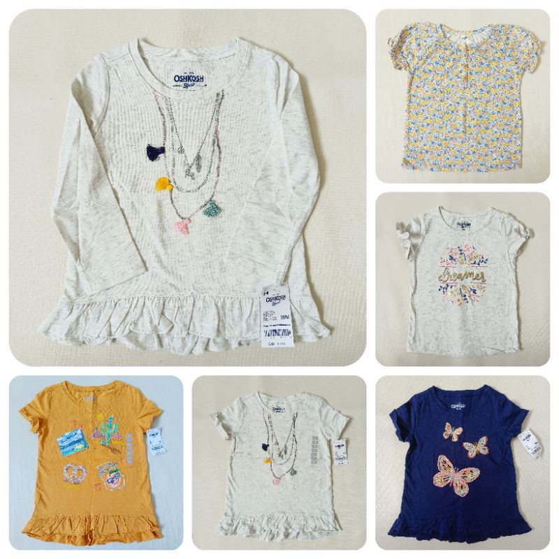 Kaos Anak Perempuan Oshkosh