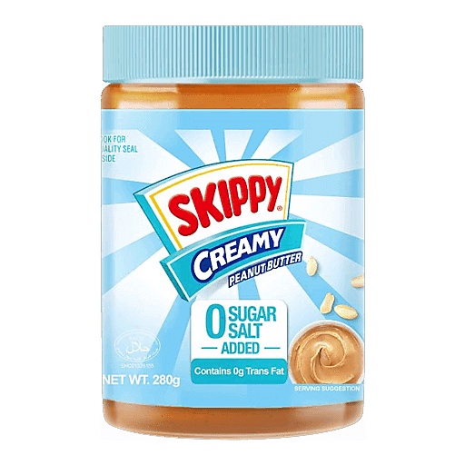 

Skippy Creamy Peanut Butter No Sugar No Salt Added Selai Kacang Skippy