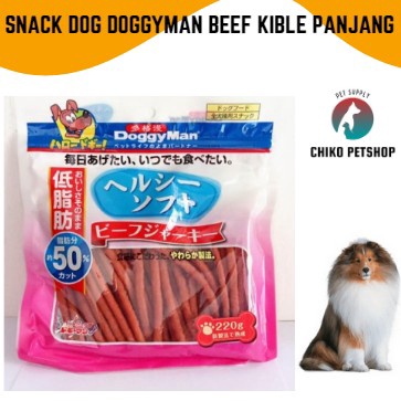 SNACK ANJING DOGGYMAN 220GR ISI 50PCS | CEMILAN ANJING 220 GR