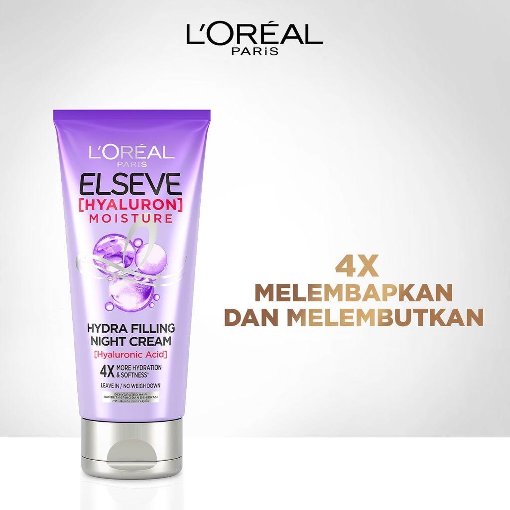 L'Oreal Paris Elseve Hyaluron Moisture Series (Shampoo/Conditioner/Night Cream)