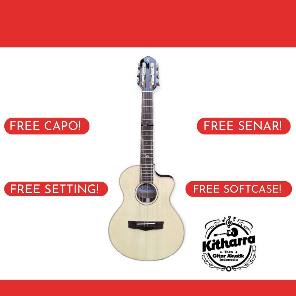 Gitar Akustik Genta BG500C SHV