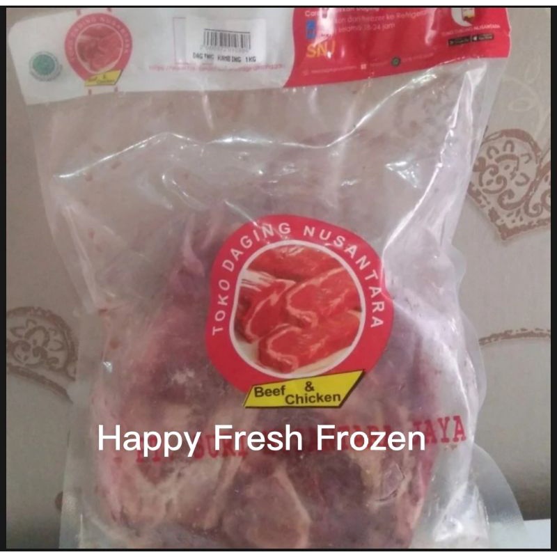 Daging Kambing Beku Frozen 1 kg