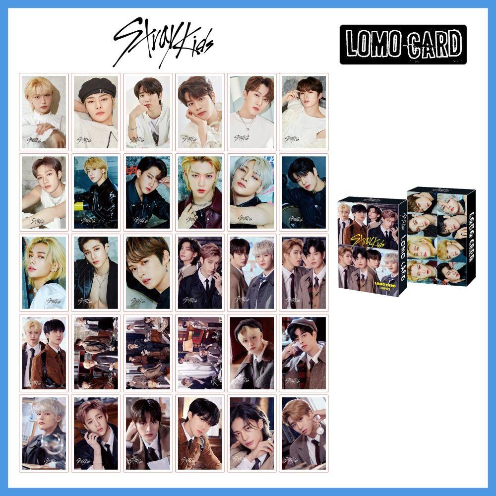 Needway  Straykids Postcards Lee Tahu 1.N Han Felix Seungmin Hyun jin Changbin Bang Chan HD Cetak Grup Cowok Postcards