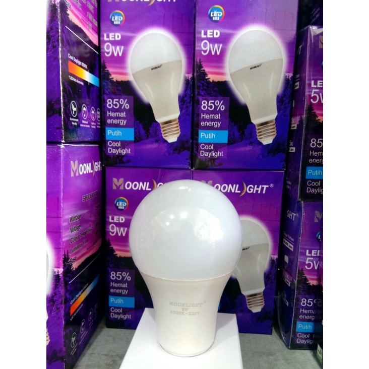LAMPU LED MOONLIGHT 9W PUTIH