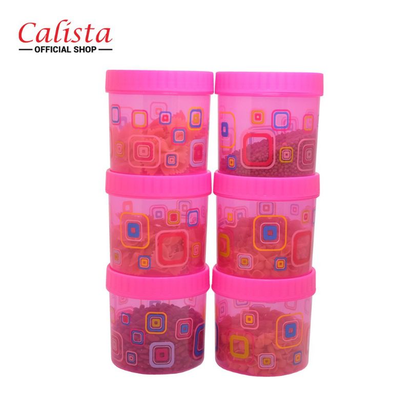 6 TOPLES CALLISTA + NAMPAN ANEKA WARNA