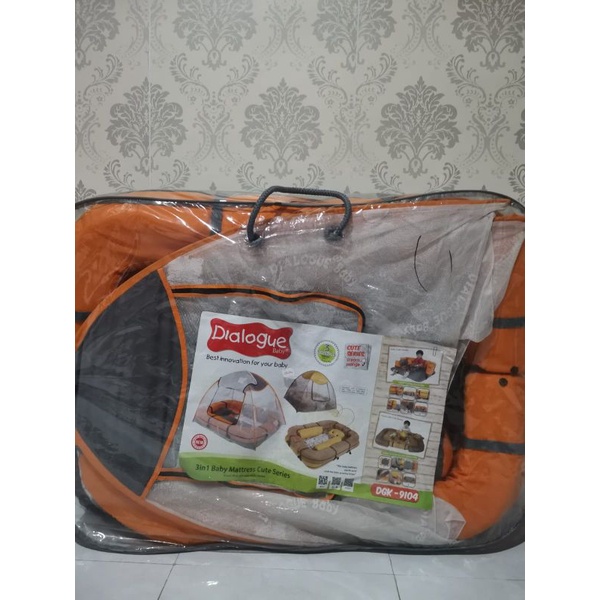 kasur lantai bayi preloved dialogue 3in1 anti nyamuk baby mattress