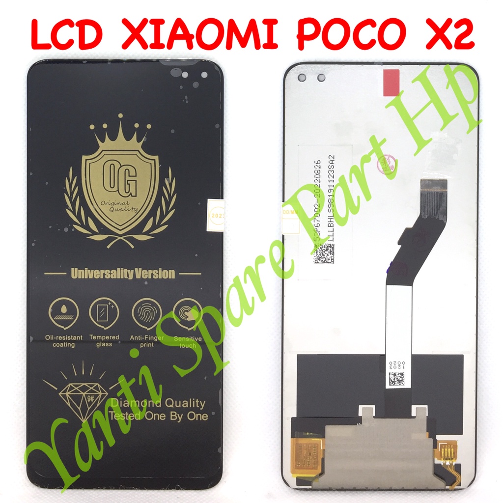 Lcd Touchscreen Xiaomi Poco X2 Fullset Original Terlaris New