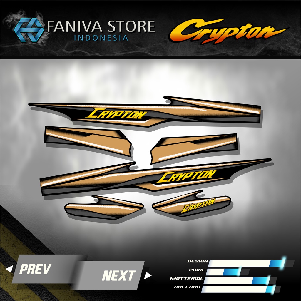 STRIPING CRYPTON / STRIPING YAMAHA CRYPTON