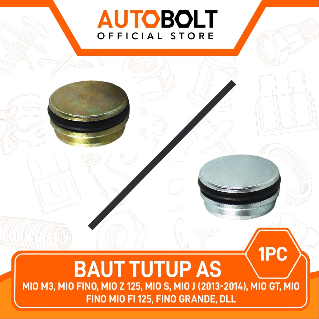 Baut Tutup As Shock Mio M3 Z S J 2013 2014 Warna Random Baud Oring Seal Shock Shok Depan