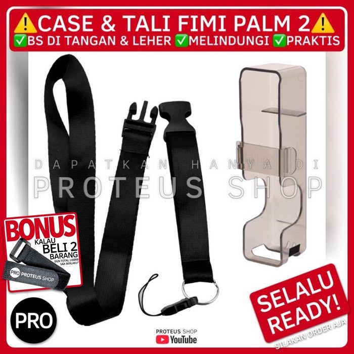 Str Case Tali Fimi Palm 2 Strap Lanyard Leher Casing Tas Hard Shell