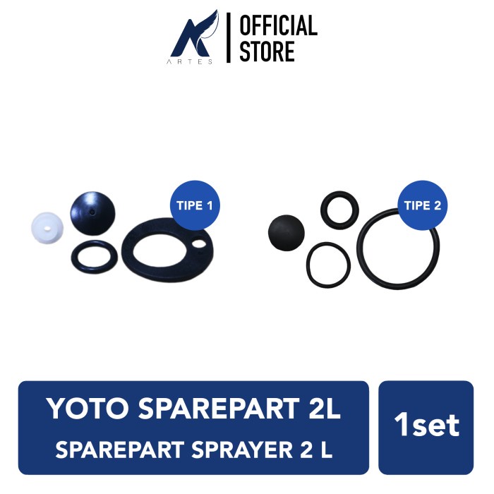 [Perlengkapan] Yoto Spare Part Sprayer 2 Liter Sparepart-Seal-Sil Karet Semprotan 2 L [Taman]