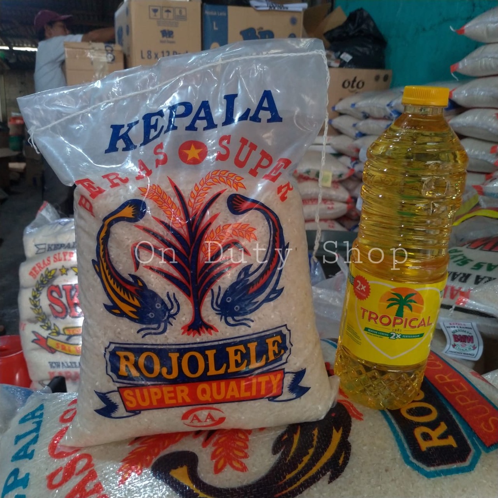 Paket Sembako Beras &amp; Minyak Tropical