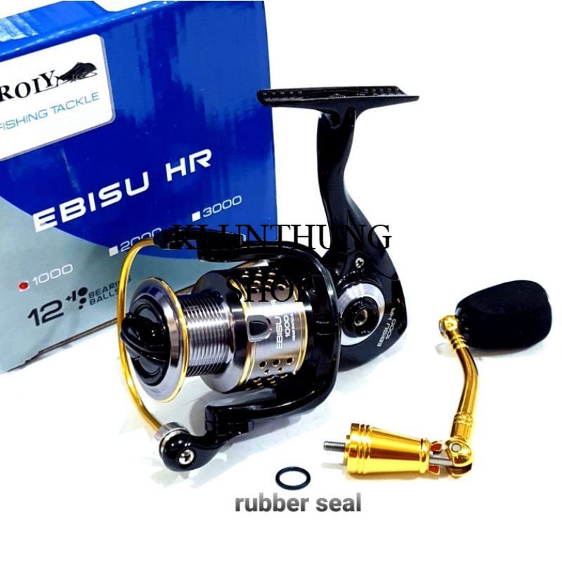 KLUNTHUNGSHOP REEL POWER HANDLE MURAH IROLY EBISU 1000 2000 3000 4000 6000 RUBBER SEAL SEMARANG