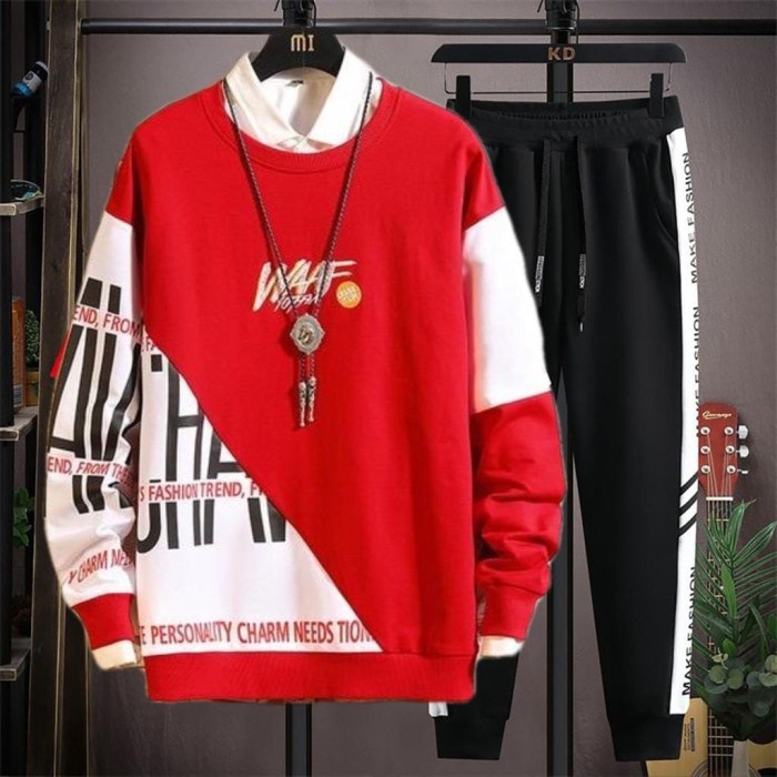 Baju Setelan Outfit Pria Kekinian 1 Set Lengkap Keren Stelan Cowok Make Fashion