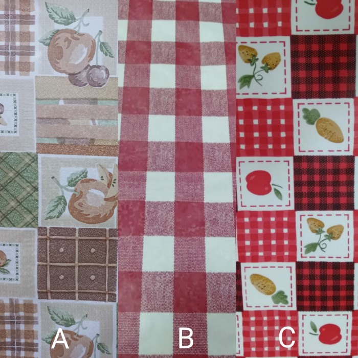 ] Taplak Meja Makan Shabby Chic 0,5 meteran - Taplak Meja Makan Anti Air