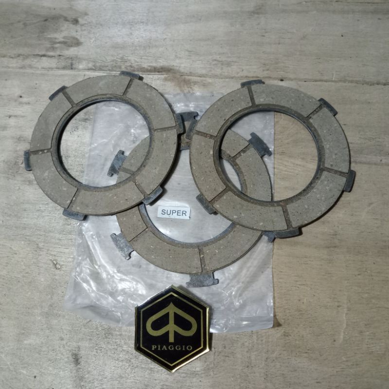 plat kopling vespa super sprint px lama