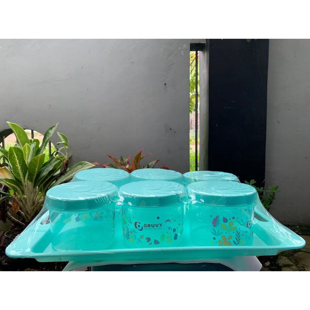 TONAM CALISTA TOPLES PLUS NAMPAN (TOPLES 6 + 1  NAMPAN) / TOPLES LEBARAN UNIK BAHAN PLASTIK