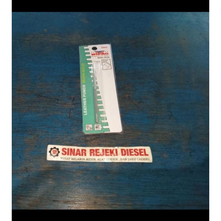 Plong Kulit Kertas Karet PK02 2 mm Wipro
