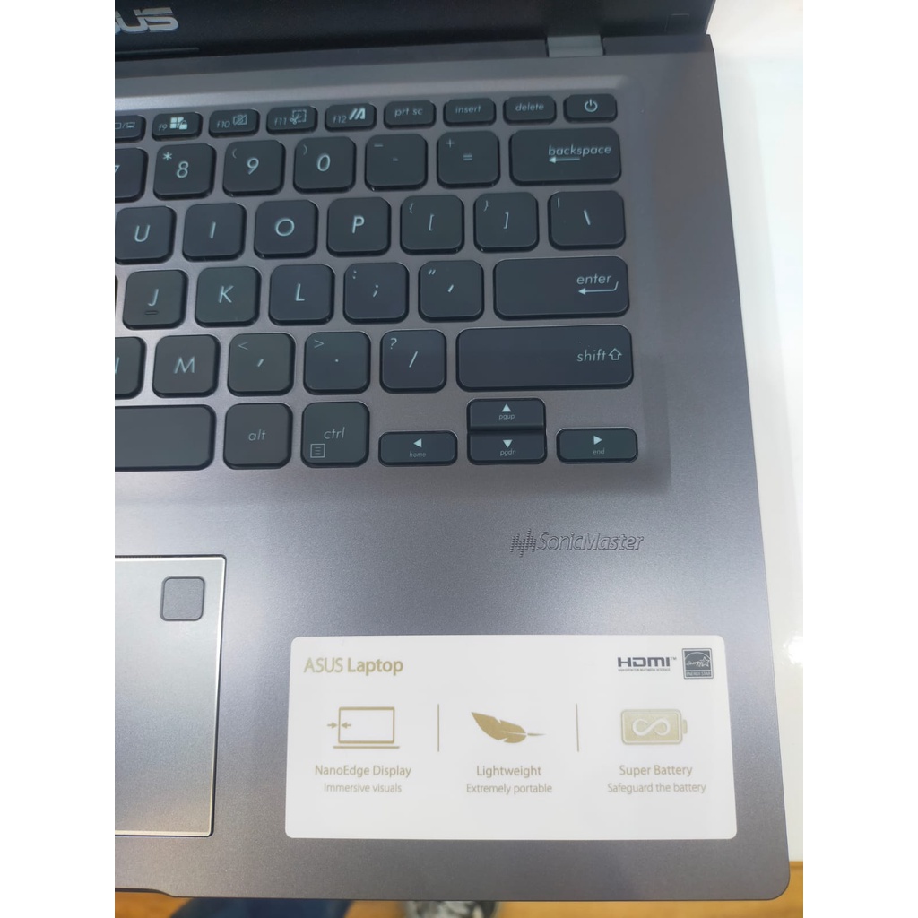 Laptop Gaming Asus Vivobook M415DAO FHD321 Amd Ryzen 3 3250U 8GB 512GB Ssd FHD Windows 11 Grey