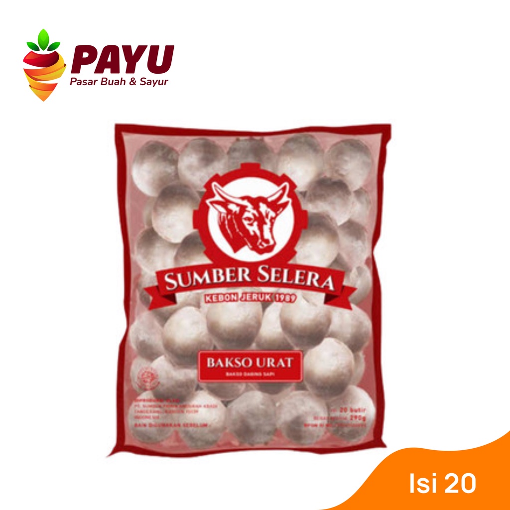 

Sumber Selera Bakso Urat Isi 20 [290 g]