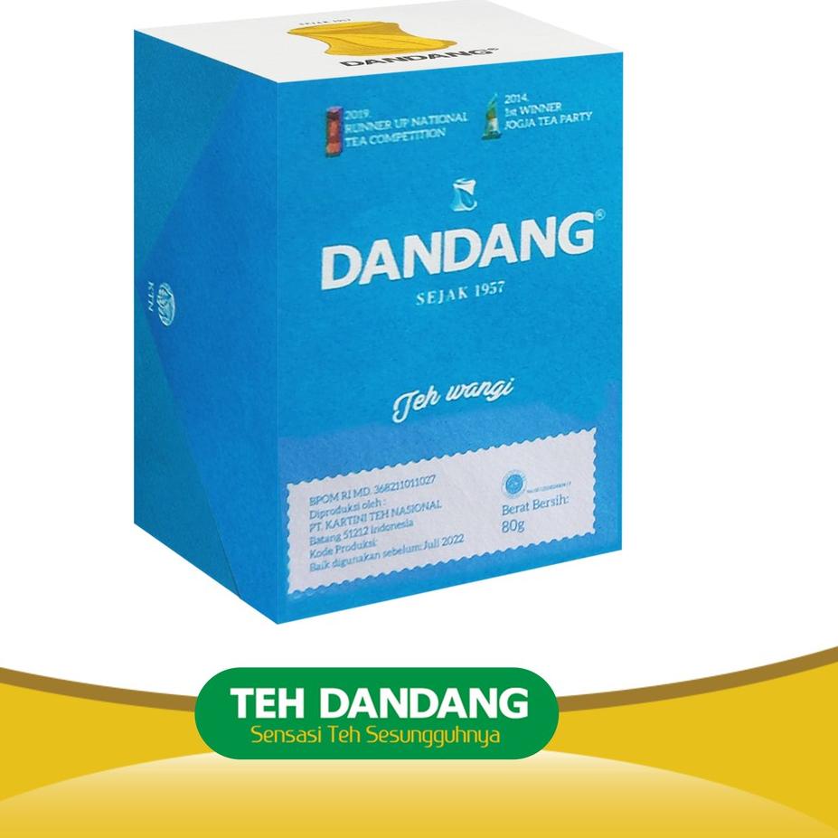 

RVN256 Teh Dandang Biru 80 gr - Teh Tubruk - 1 Slop isi 5 Box 80gr $$
