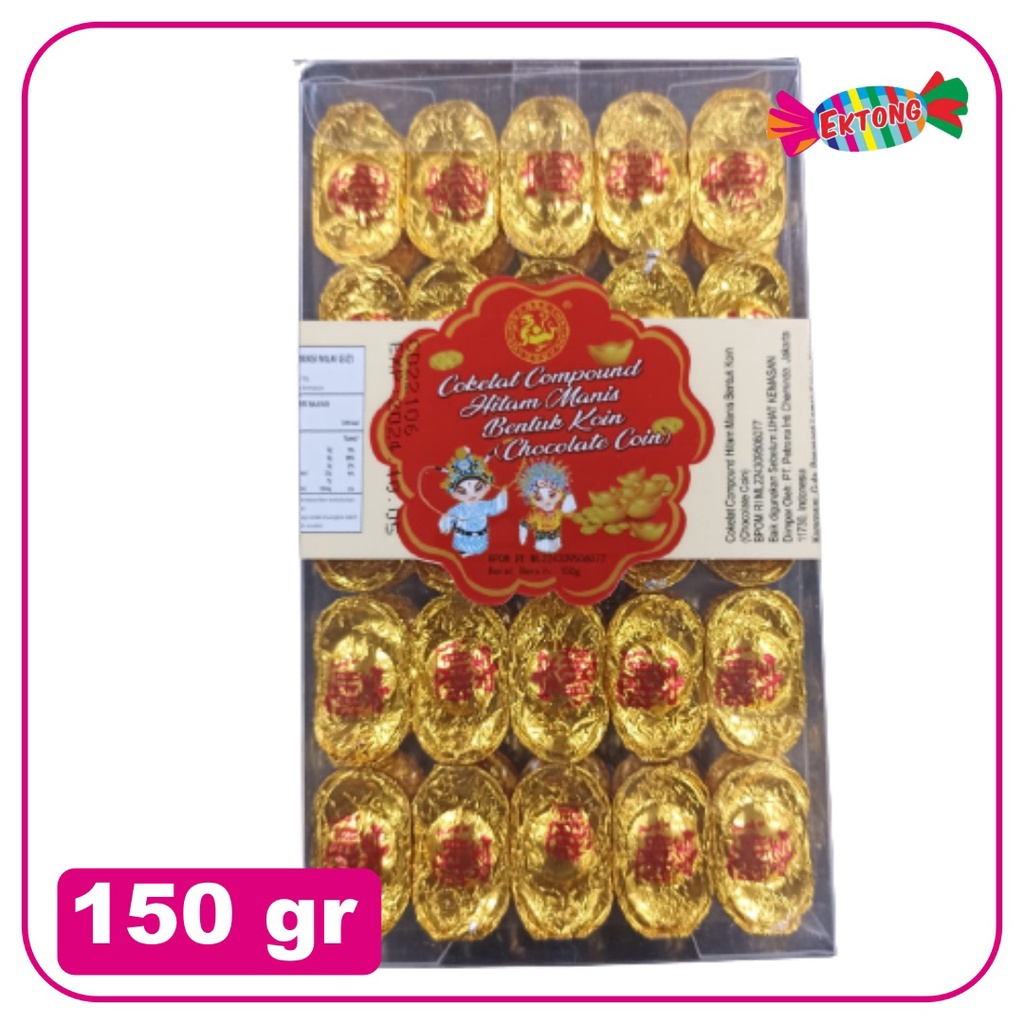 

CLJ COKLAT KOIN YUAN BAO 150GR