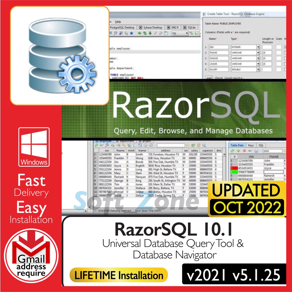 

RzrSQL 10.1 - Unvrsl Dtbs Qry Tl & Nvgtr [Wndws | mcOS (Intl & M1)Spprt] - Dgtl Dwnld