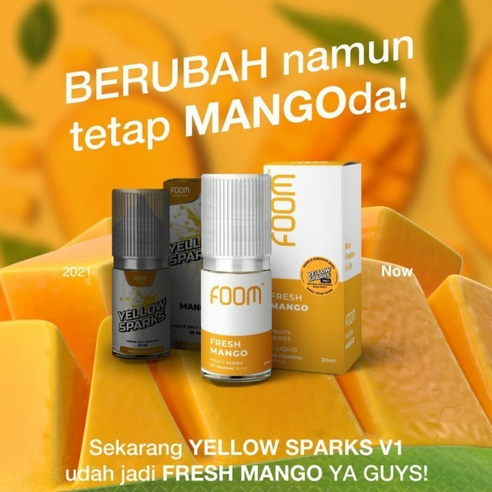 Foom Fresh Mango Salt Nic 30ML