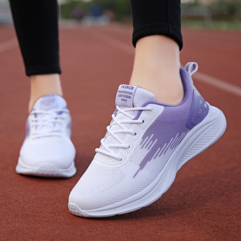 Sepatu Olahraga Wanita Ombre Sepatu Jogging Perempuan Kekinian Sport Shoes New Import SP-239