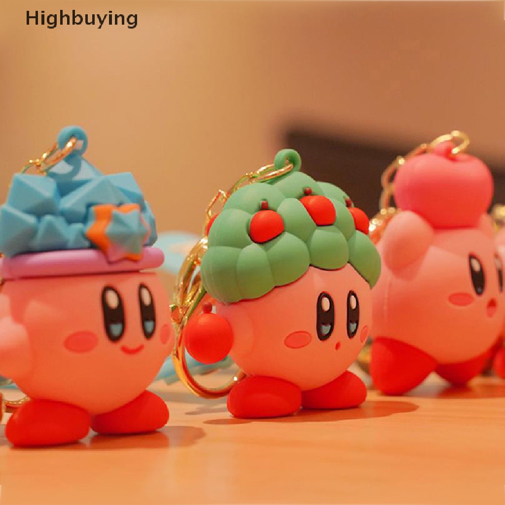 Hbid Gambar Anime Kirby Gantungan Kunci Kunci Mobil Liontin Untuk Tas Aksesoris Kartun Ornamen Hadiah Glory