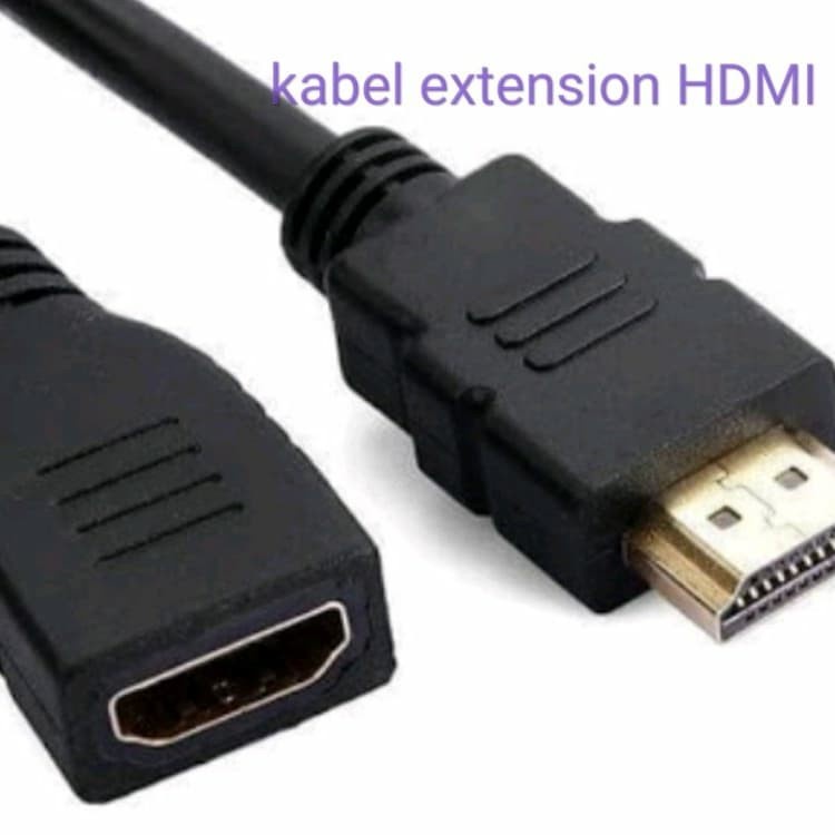 Kabel HDMI Extension 30cm / Perpanjangan Kabel Hdmi M-F 30 cm