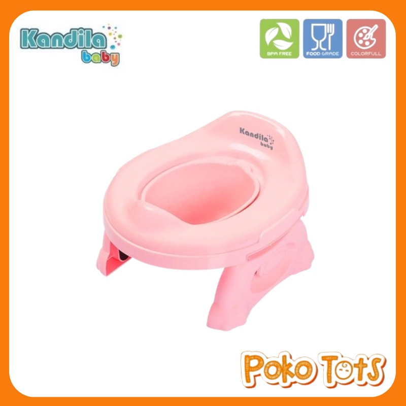 Kandila Baby Travel Potty 2in1 Training Potty Toilet Seat KDL018-3 Dudukan Toilet Bayi Kandila WHS