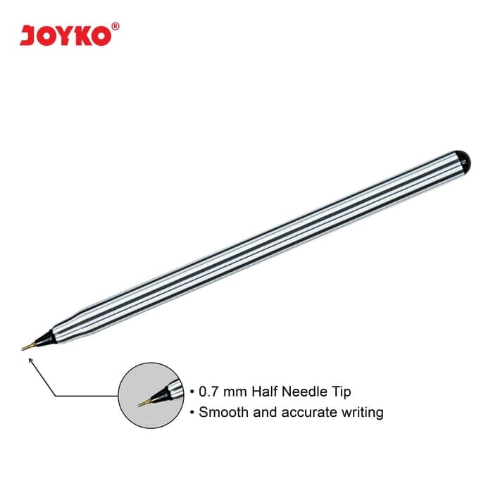 Ball Pen / Pulpen / Pena Joyko BP-249 / Lino / 0.7 mm / Hitam