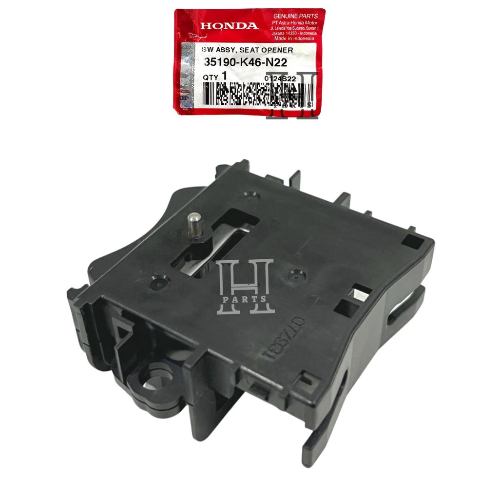 TOMBOL PEMBUKA JOK SWITCH ASSY SEAT OPENER VARIO 110 ESP 35190-K46-N22 ASLI ORIGINAL AHM HGP HONDA