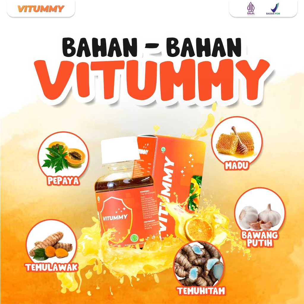 Vitummy -  Madu Paket 1 Botol 130ml