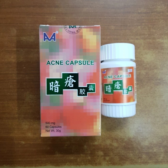 ACNE CAPSULE (60's) - Membantu Mengurangi Jerawat