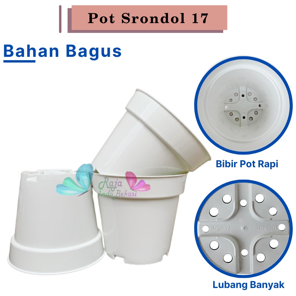 Rajaindobekasi Pot Tinggi Srondol 17 Putih Mirip Pot Usa Eiffel Effiel 20 25 Pot Tinggi Tirus 10 15 18 20 30 35 40 50 Cm Plastik Besar Hitam Putih Murah