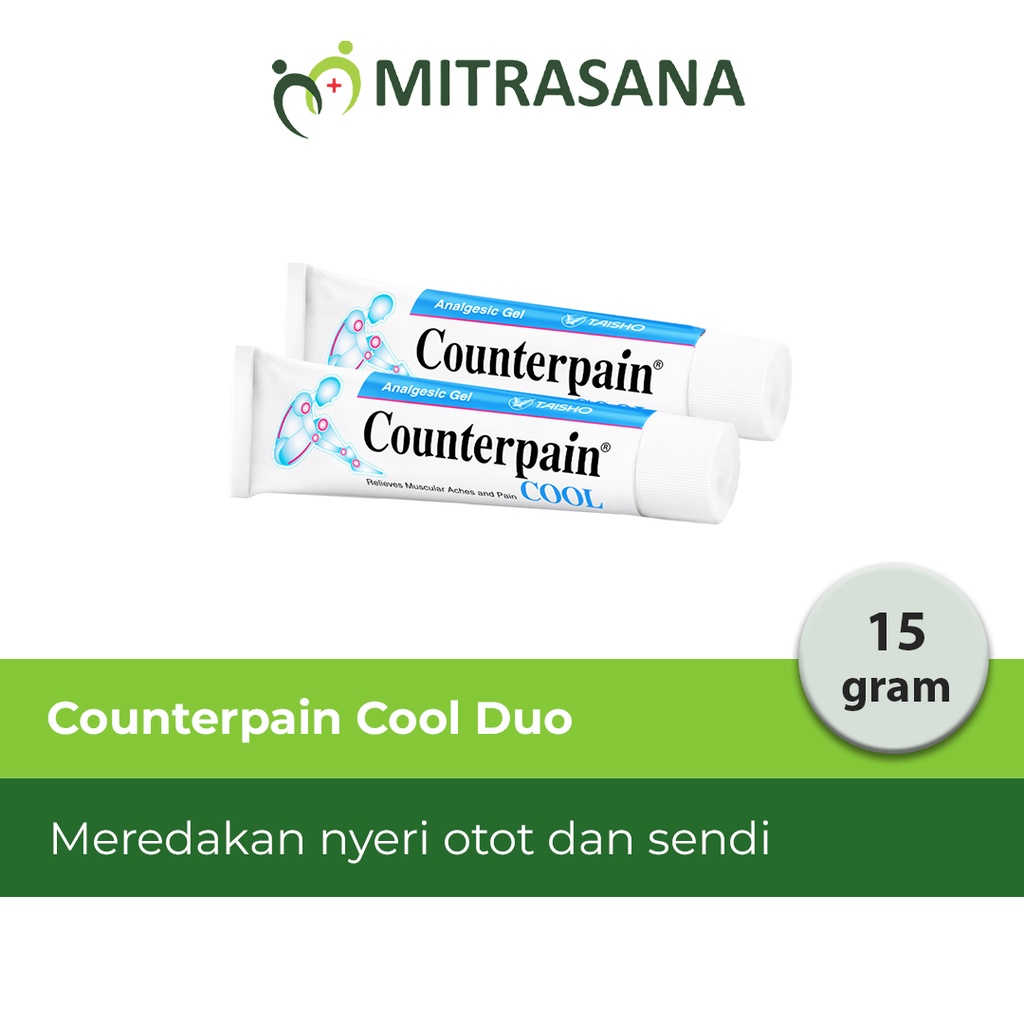 Counterpain Cool 15 Gr DUO - 2 Pcs (Dapat 2)