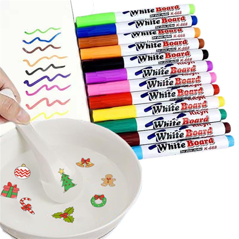 HZ Spidol Ajaib Mengapung di Air Magic Pen / Magic Marker Floating / Whiteboard Marker