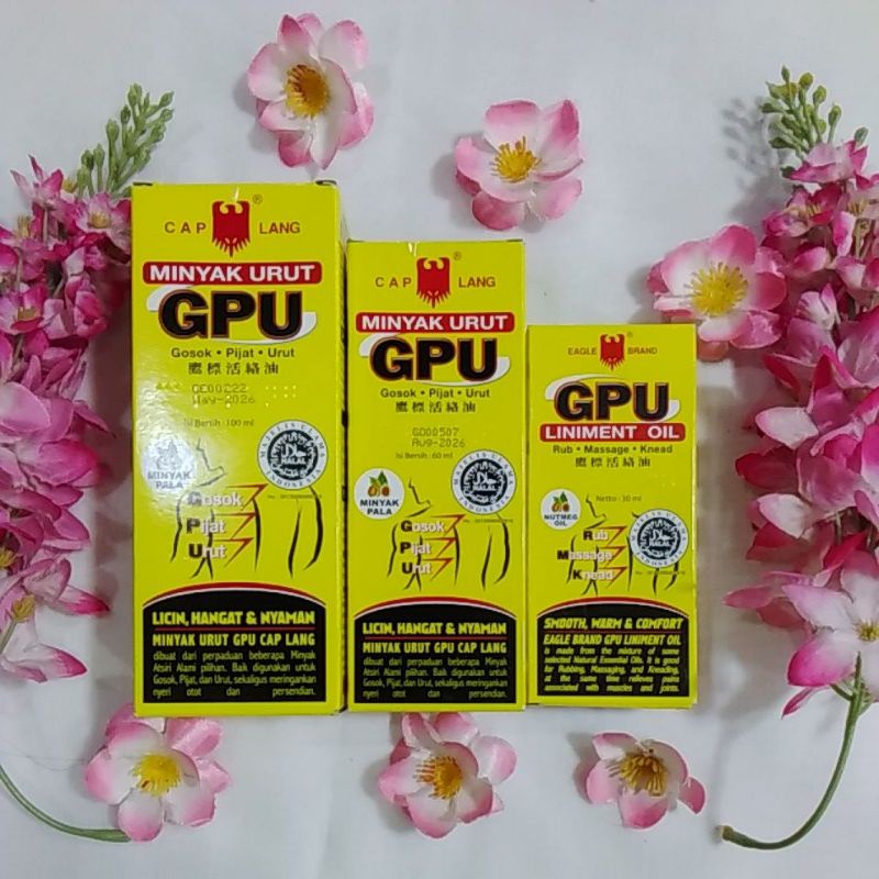Minyak Urut GPU Minyak Pala