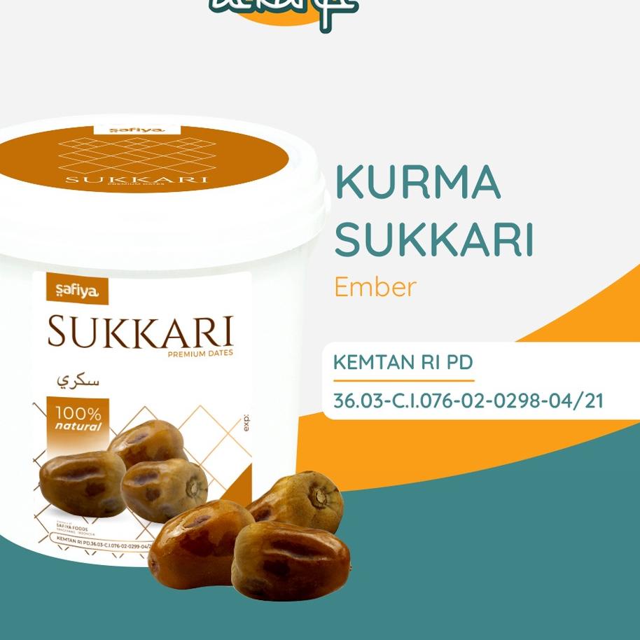 

✹ Kurma Sukari Ember 850 gram Original Premium ☀