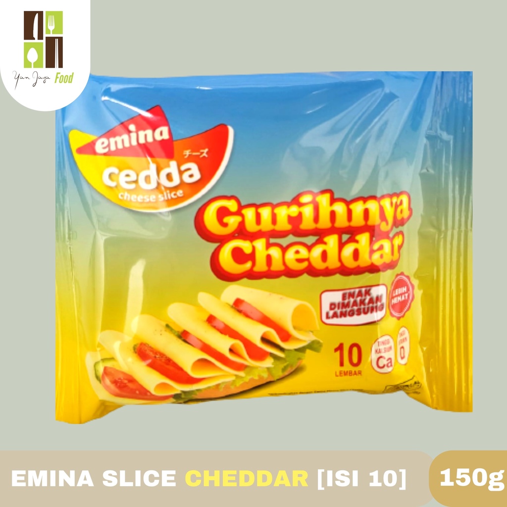 Emina Slice Cheddar isi 5 x 15g [75g]/ Isi 10 x 15g [150g]