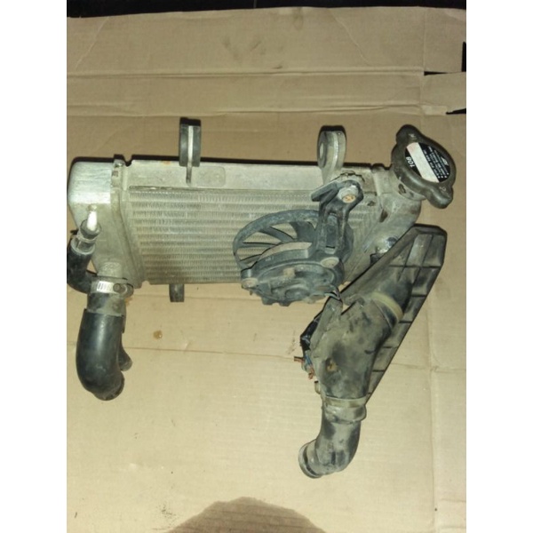 radiator kipas radiator yamaha mx new 135/ pnp mx old/ 135/ original cabutan