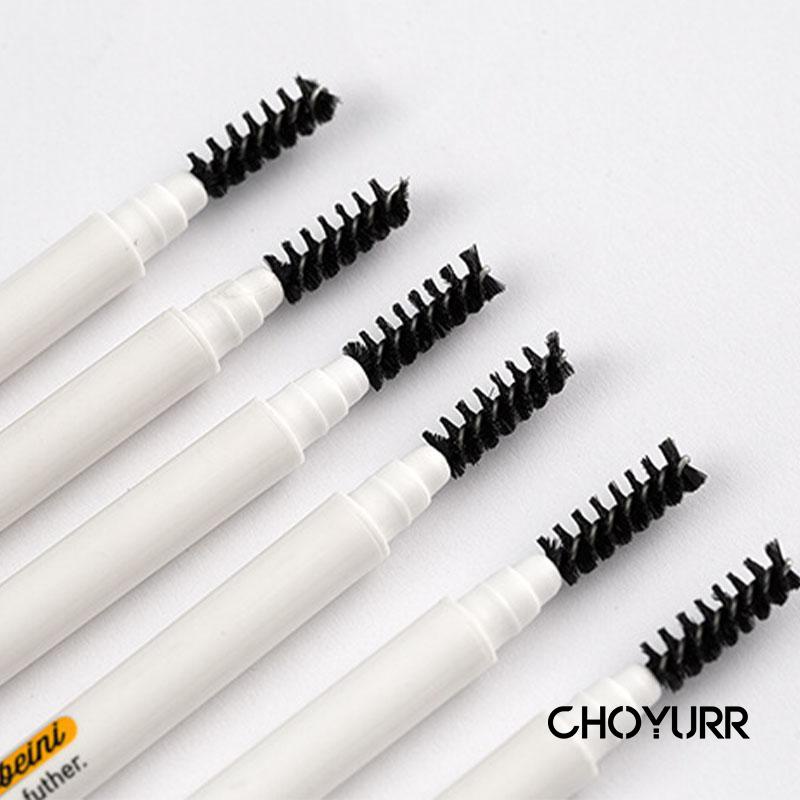 【COD】Pensil Alis Tahan Air Halus Berkepala Ganda Berkeringat Bukti Keringat Riasan Sapuan Halus -CH
