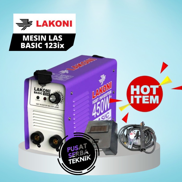 Travo Las Lakoni Basic 123X 450W Mesin Las Listrik