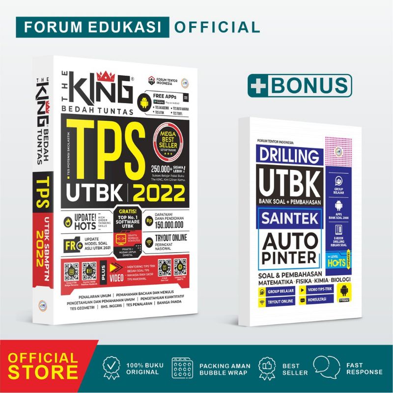 buku the king tps utbk 2022