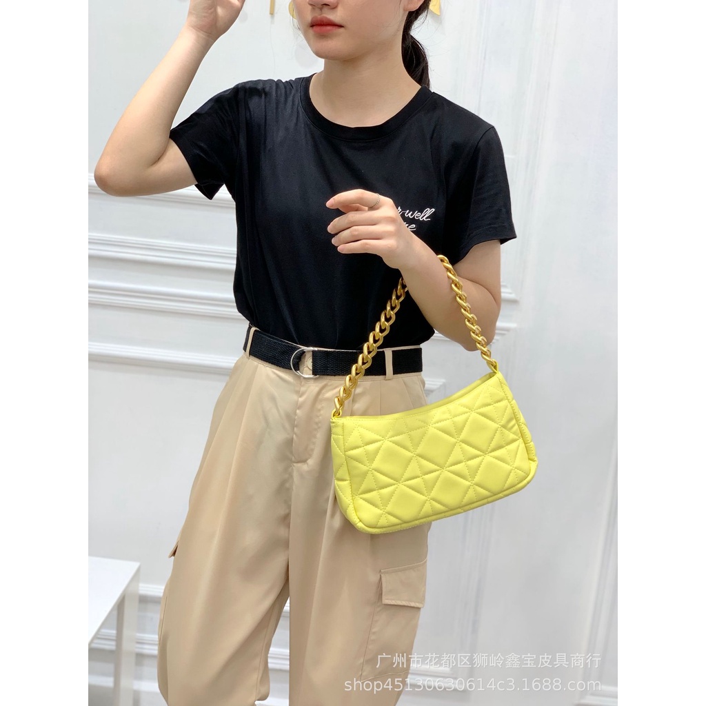 MV_Marvelouz MV602151 Tas  SELEMPANG Wanita Model Shoulder Fashion Rantai Kekinian Terbaru 1kg bisa 3  tas supplier tas import LT2151