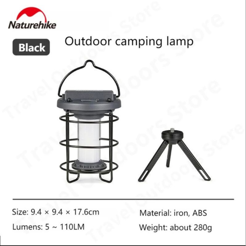 LAMPU CAMPING OUTDOOR NATUREHIKE CNH22DQ008 / LAMPU KLASIK AESTETIK